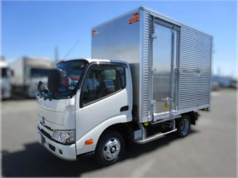 日野 トラック　デュトロ（アルミバン） 標準10尺 / 積載2,000kg / 4,000cc / 5MT