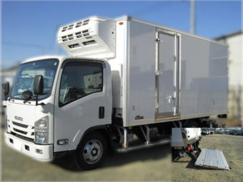 いすゞ トラック　エルフ（冷蔵冷凍車） ワイドロング / 低温式（－30℃）/ 積載3,000kg / 格納パワーゲート付 / 2,990cc / 6MT