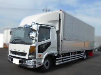 三菱ふそう トラック　ファイター（アルミウィング） 増トン ワイド7.2m / 積載7,200kg / 7,540cc / 6MT
