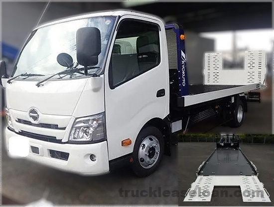 日野 トラック　デュトロ（バス・その他） 積載車 / ワイド超ロング / 極東フラトップZERO / 積載2,950kg / 4,000cc / 6MT