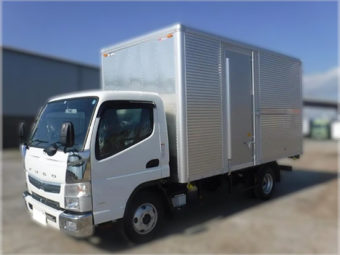 三菱ふそう トラック　キャンター（アルミバン） ワイドロング / 積載3,000kg / 2,990cc / 5MT